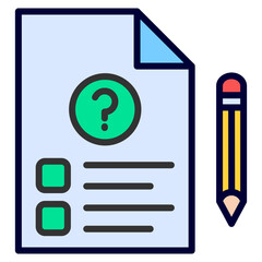 Query Form Icon Element For Design