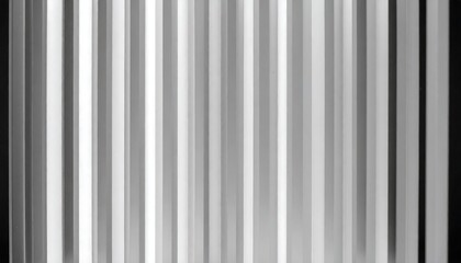 Vertical Array Of Gray And White Acrylic Rods On Sleek Stage With Parallax Blur Effect