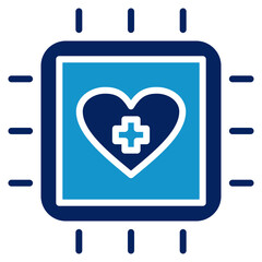 Fototapeta premium Medical Ai Icon Element For Design