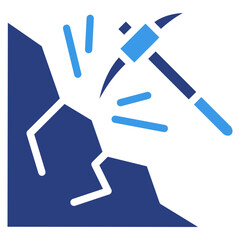 Mining  Icon Element For Design