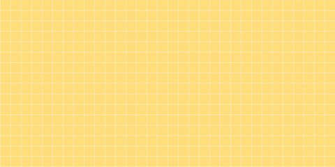 Aesthetic minimal yellow grid pattern wallpaper in pastel tones