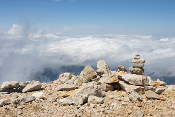 Steine auf der Zugspitze