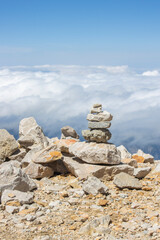 Steine auf der Zugspitze
