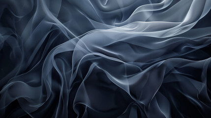 Fototapeta premium Abstract Dark Blue and Gray Flowing Background