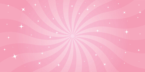Abstract swirl starburst background with sparkles