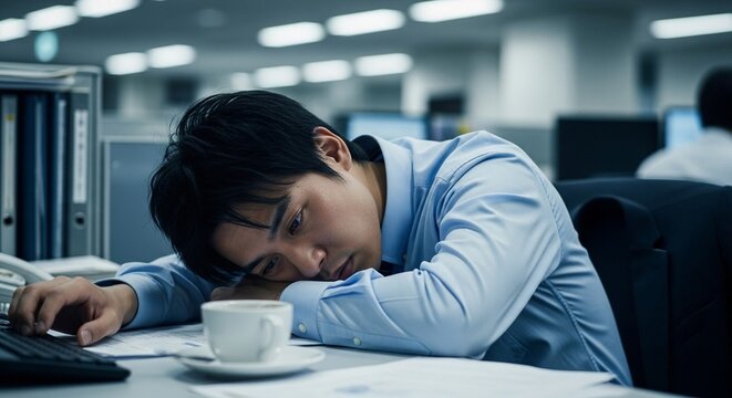 燃え尽き症候群に陥ったZ世代の日本人社員