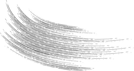 Scribble black strokes vector set. Charcoal pencil straight horizontal lines. Grunge smears, thin and thick chalk strokes, pencil dividers. b.eps © Cindy