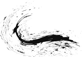 vector black line, grunge brush strokes ink paint isolated on white,Grunge Urban Background.Texture Vector.Dust Overlay Distress Grain,Simply Place illustration over any Object to Create grungy Effect