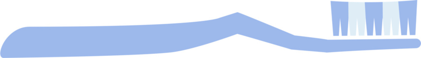 Toothbrush dental care illustration. Vector file format