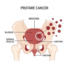 Obraz premium Prostate Cancer Awareness, Causes, Symptoms, and Treatment