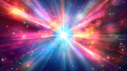 Cosmic Explosion and Radiating Energy