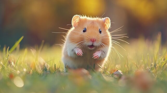 Cute hamster