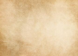Aged beige grunge paper texture or background.