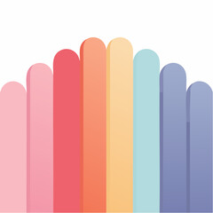 Fototapeta premium Abstract Rainbow Gradient Background