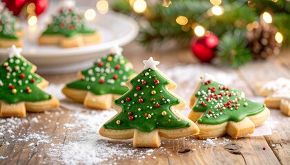 Delightful Christmas Tree Sugar Cookies A Festive Baking Recipe