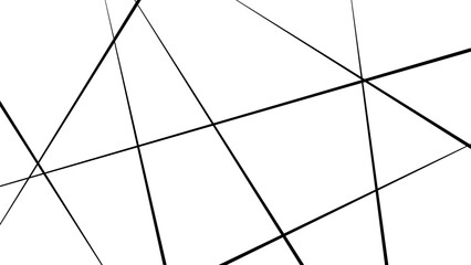 on a white backdrop with a random diagonal line. Movements of triangles, geometric shapes on a silver background.