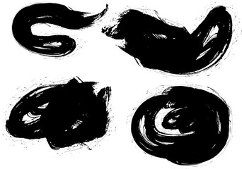 set Grunge Urban Background.Texture Vector.Dust Overlay Distress Grain ,Simply Place illustration over any Object to Create grungy Effect .abstract,splattered.eps