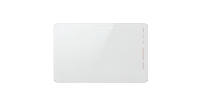 A Sleek and Modern White Card Floating Effortlessly Against an Undulating Black Background for Minimalistic Elegance