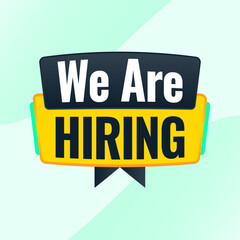 we are hiring banner design
