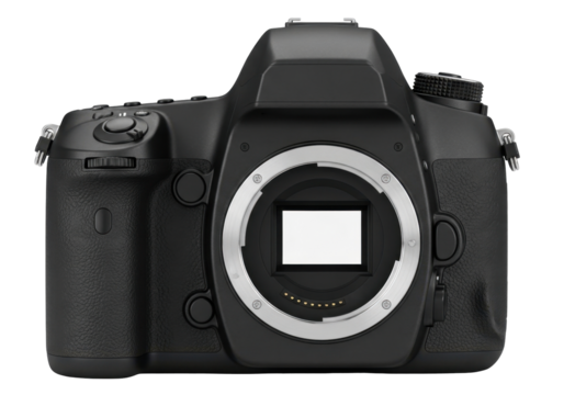 Professional Digital DSLR Camera with Interchangeable Lens and Advanced Features