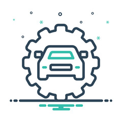 Mix icon for auto item