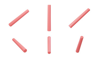 Teaching Tools Stationery Art Creative Chalk 3D