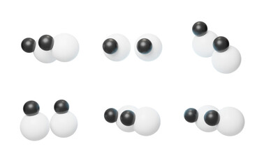 Expression Eyeball observation eye Insight Eye 3D