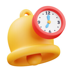 3D icon Task Reminder Alert