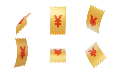 E-commerce discount promotion cashback coupon 3D