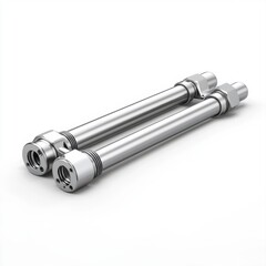 Metal Tubes with Flanged Ends for Industrial Applications and Mechanical Use