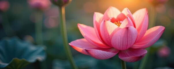 Obraz premium Gossamer petals, pearl-like drops, dawn's embrace , tranquility, light