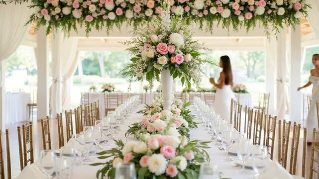 Wedding Decor of Flowers