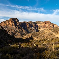 Obraz premium Arizona Mountains Scenic View
