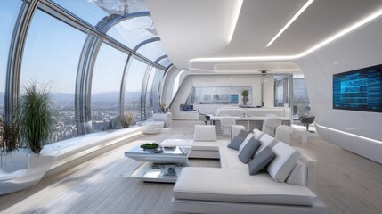 Obraz premium modern office interior