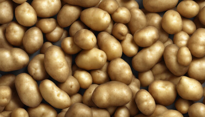 Clean Raw Potatoes for Cooking Concept - HD - Artistic Filter