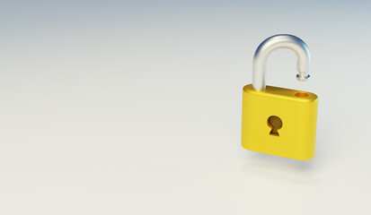 Anti-theft lock head insurance safety protection tools 3D