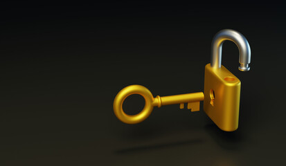 Anti-theft lock head insurance safety protection tools 3D