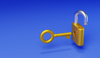 Anti-theft lock head insurance safety protection tools 3D