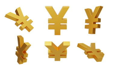 Financial RMB ��Symbol Event Reward 3D