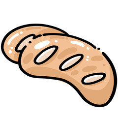 Cute French Baguette Bread