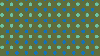 Polka dots vector pattern design

