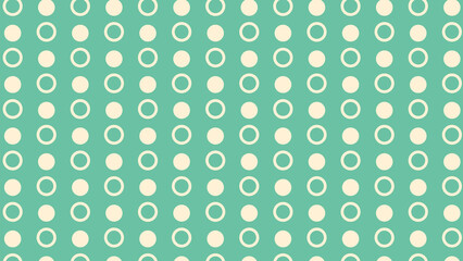 Polka dots vector pattern design

