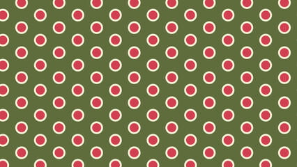 Polka dots vector pattern design

