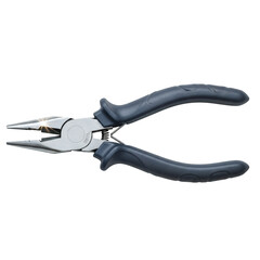 Obraz premium Long nose pliers tool isolated on transparent background