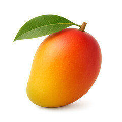 peach with leaf