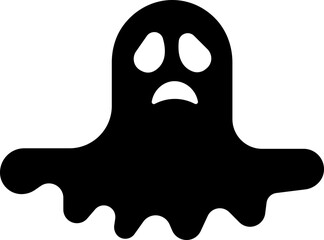 Cute ghost creation kit icon.Halloween spooky monsters, scary spirit or poltergeists at night. cartoon ghosts. cute ghost creation kit, changeable face, flat design icon. sticker, clipart,vector.