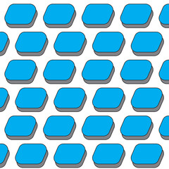 Abstract new sky blue color buttons pattern design.