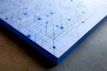 Modern Angular Isometric Drawing Pad Page: Digital Art, Technical Illustration, and Creative Design Tool.