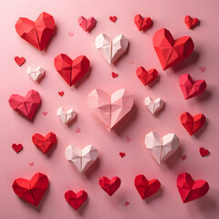 valentine hearts background
