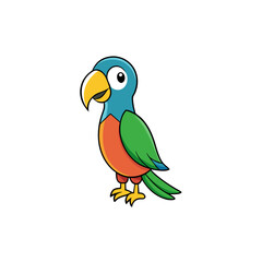 blue and yellow macaw
